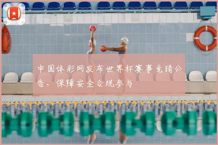 中国体彩网发布世界杯赛事竞猜公告，保障安全合规参与