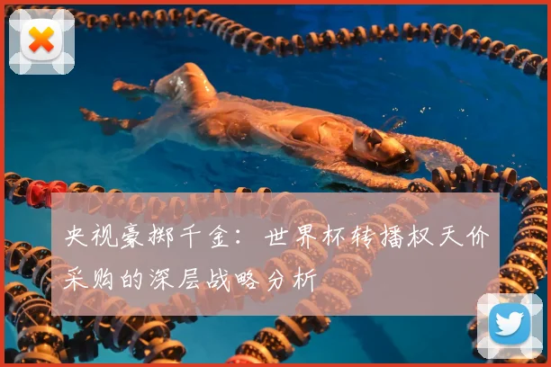 央视豪掷千金：世界杯转播权天价采购的深层战略分析